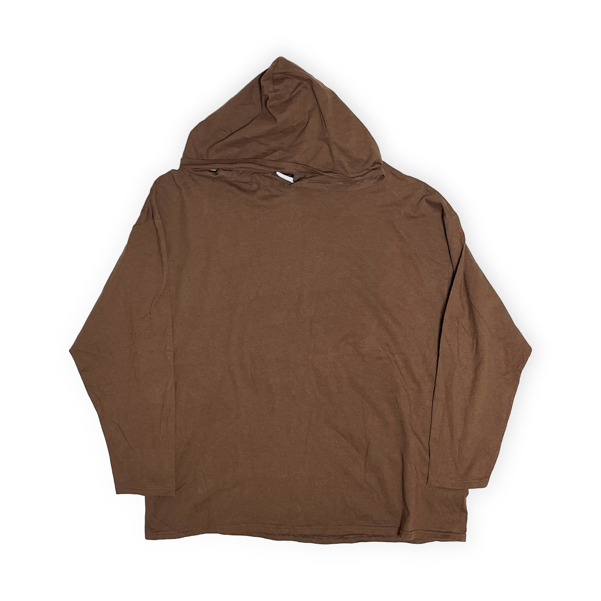 00's Hanes Blank T-Parka ブラウン Size (2X) グッドカラー！