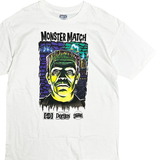 90's Hanes Universal Monsters "Frankenstein MONSTER MATCH" T Size (XL) レア！