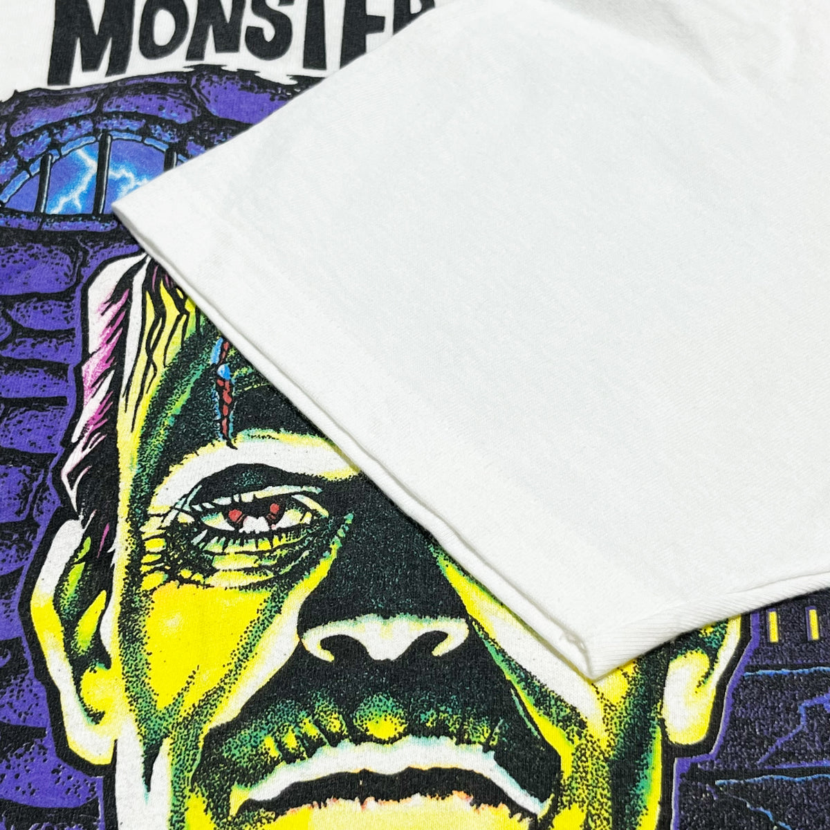90's Hanes Universal Monsters "Frankenstein MONSTER MATCH" T Size (XL) レア！