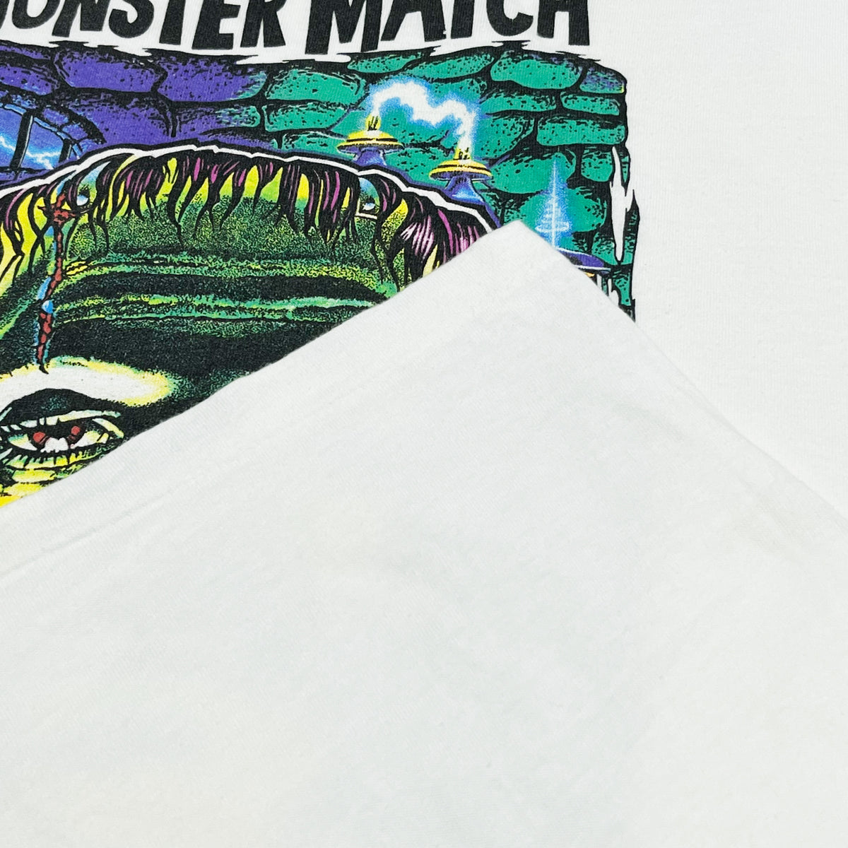 90's Hanes Universal Monsters "Frankenstein MONSTER MATCH" T Size (XL) レア！