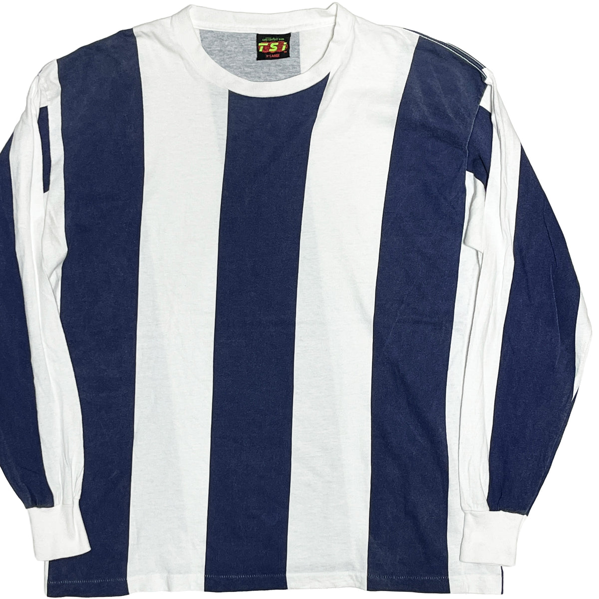 90's TSi Stripe L/S T 好配色 Size (XL) アメリカ製