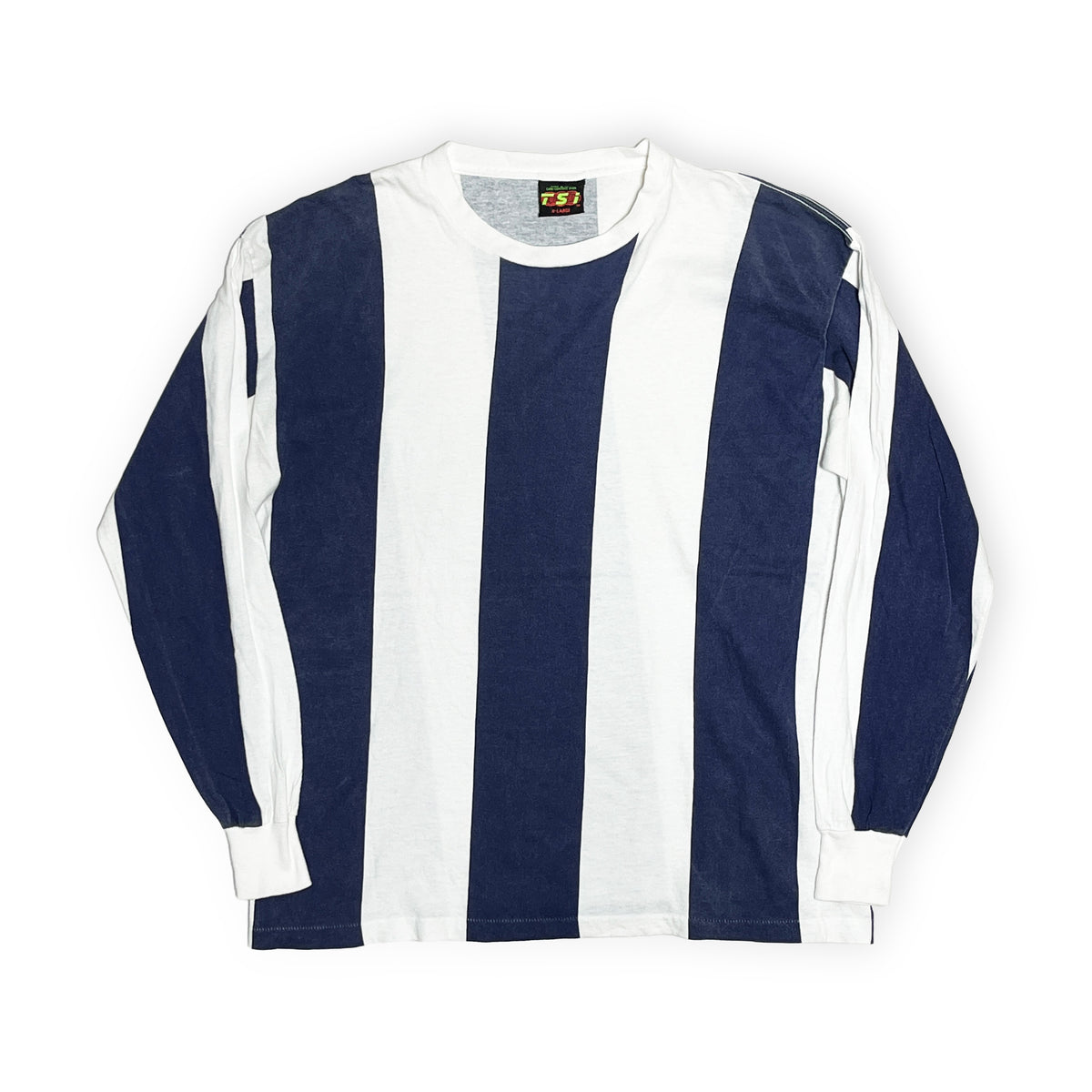 90's TSi Stripe L/S T 好配色 Size (XL) アメリカ製