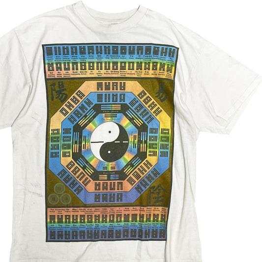 90's Hanes “I Ching / Yin Yang” 陰陽 T Size (L)