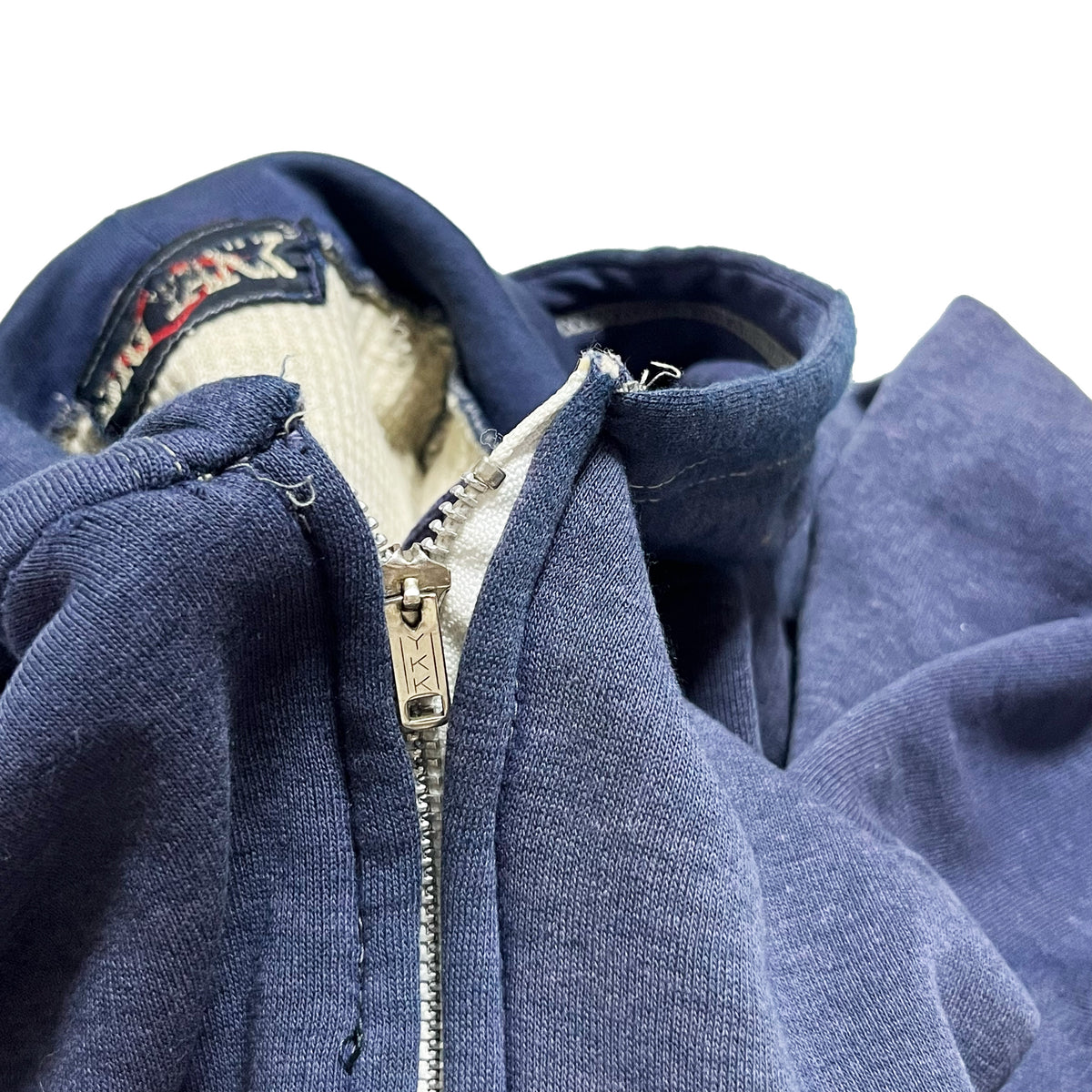 80's BIG YANK Zip Parka 裏サーマル付き ネイビー Size (XL-XXL)位