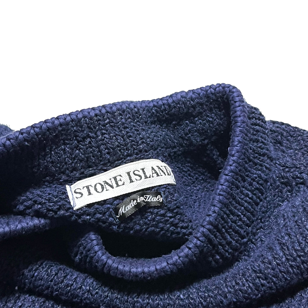 90's Stone Island Sweater ネイビー Size (ML)位