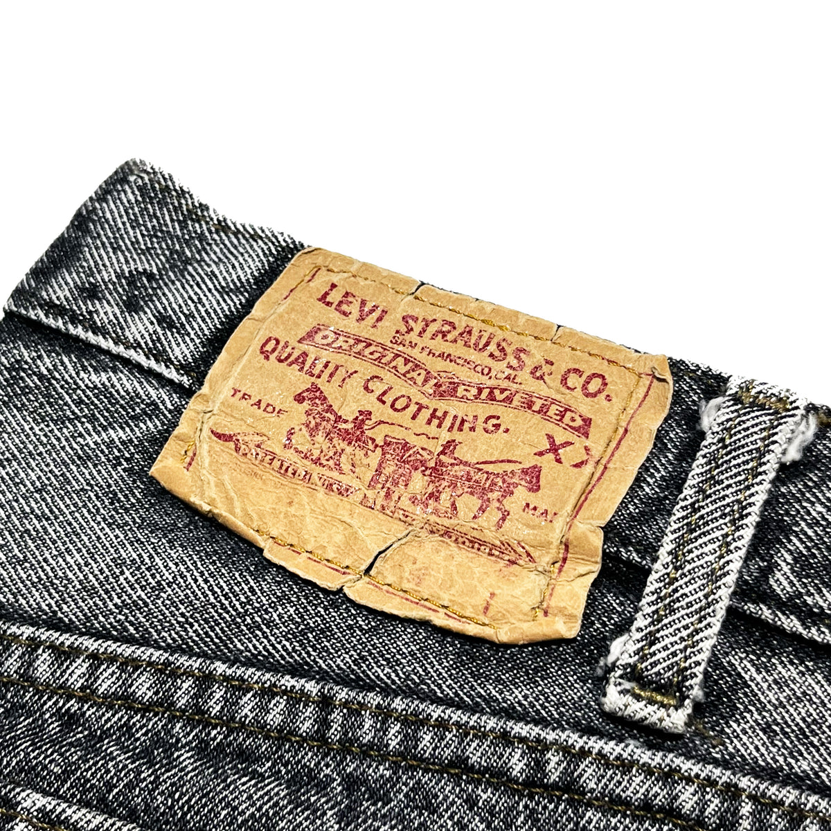 90's Levi's 501 Black Acid Wash Denim PT 良雰囲気 Size (W34 L32)位