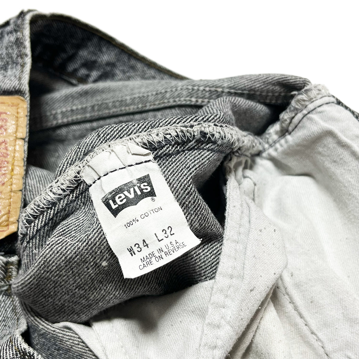 90's Levi's 501 Black Acid Wash Denim PT 良雰囲気 Size (W34 L32)位