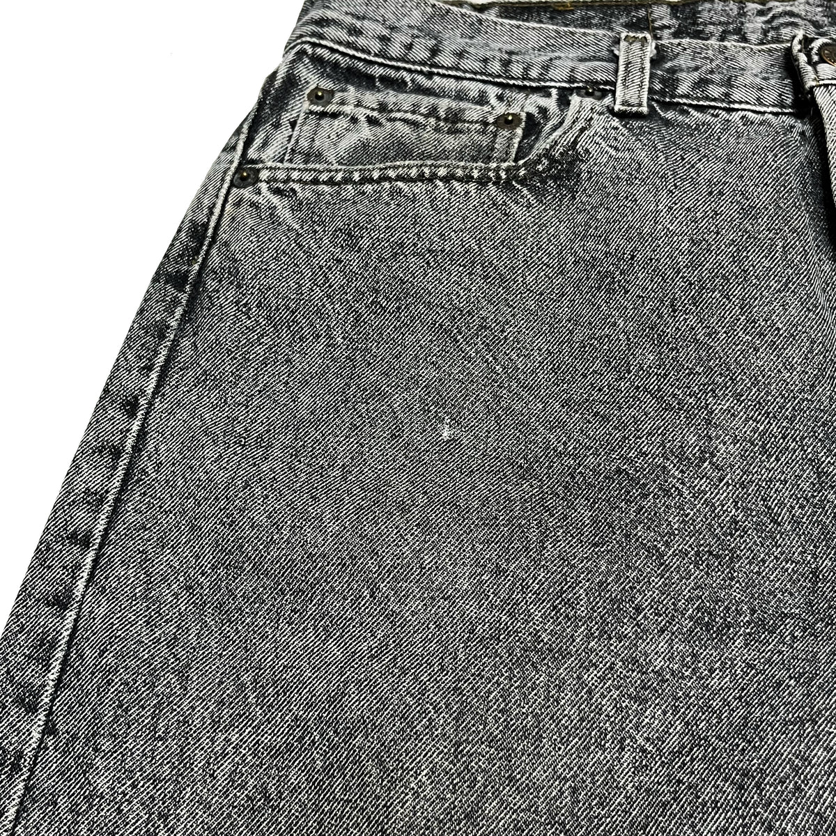 90's Levi's 501 Black Acid Wash Denim PT 良雰囲気 Size (W34 L32)位