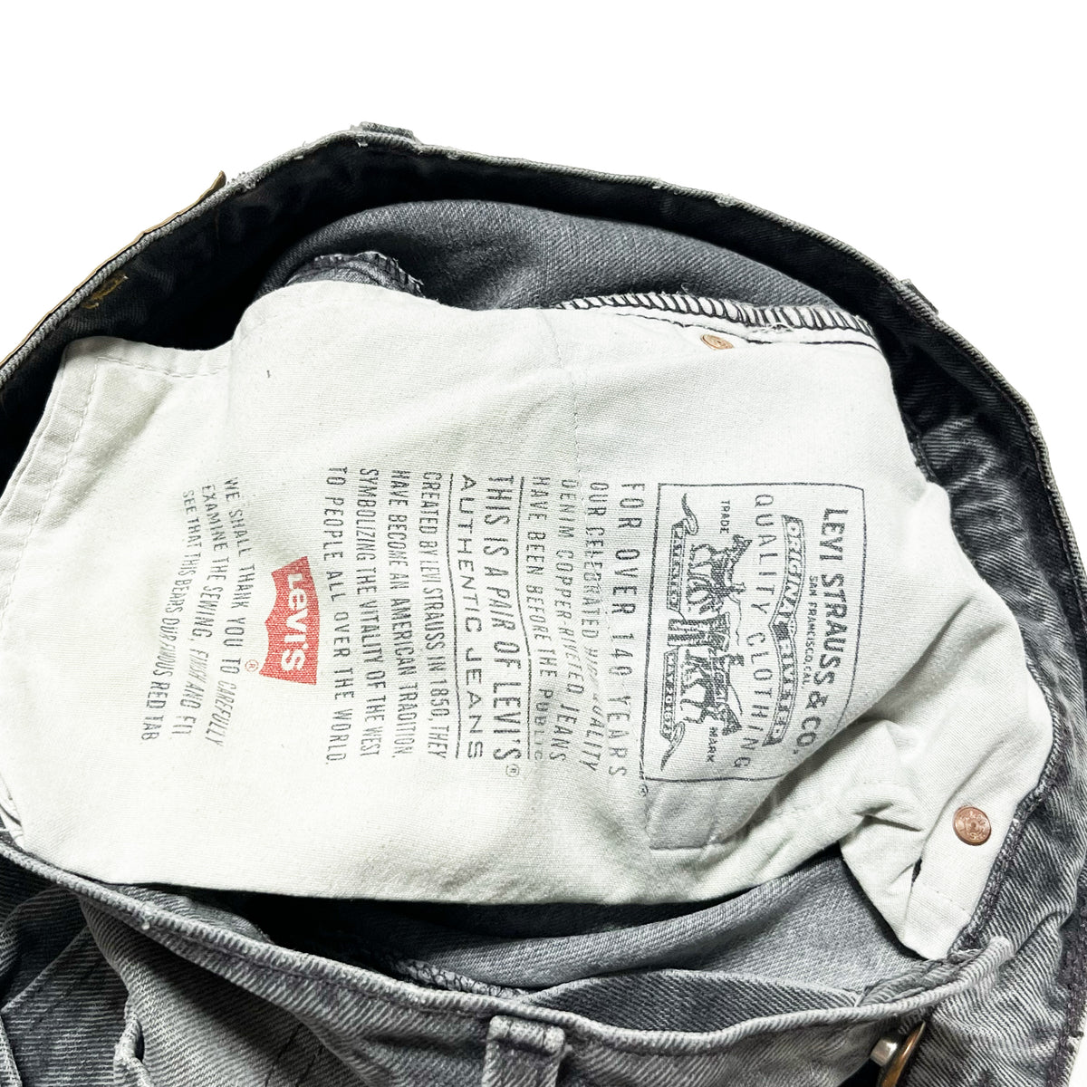 90's Levi's 560 Black Denim PT 良雰囲気 Size (W32 L30)位