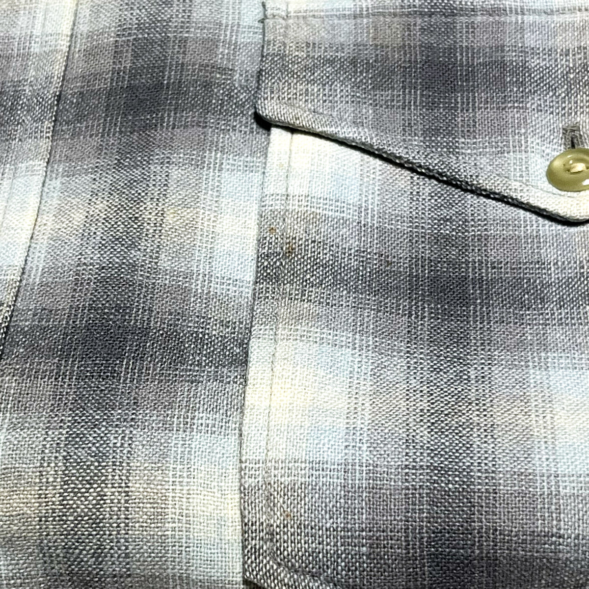 50's Pendleton Wool SH 極上配色 オンブレチェック Size (15 1/2)