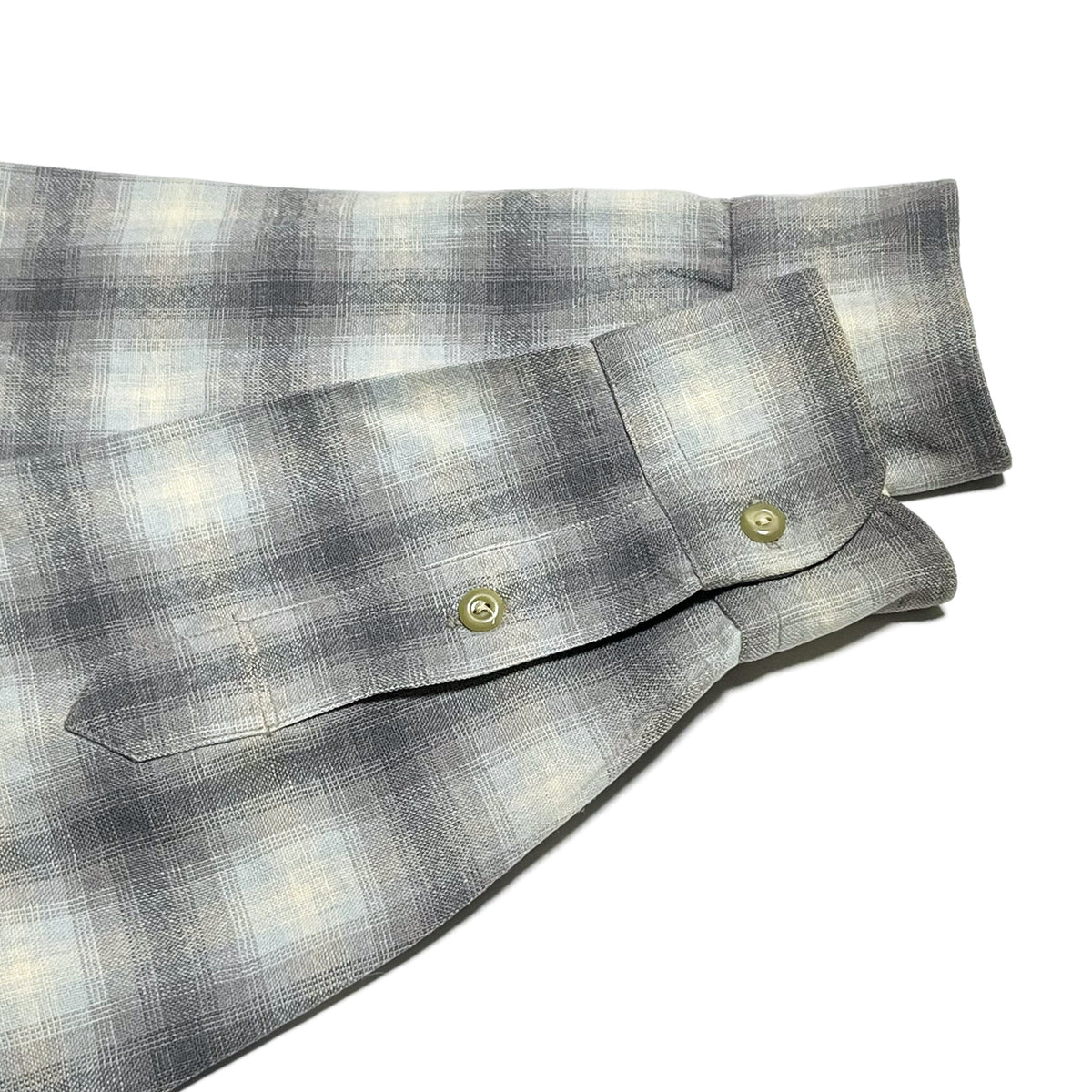 50's Pendleton Wool SH 極上配色 オンブレチェック Size (15 1/2)