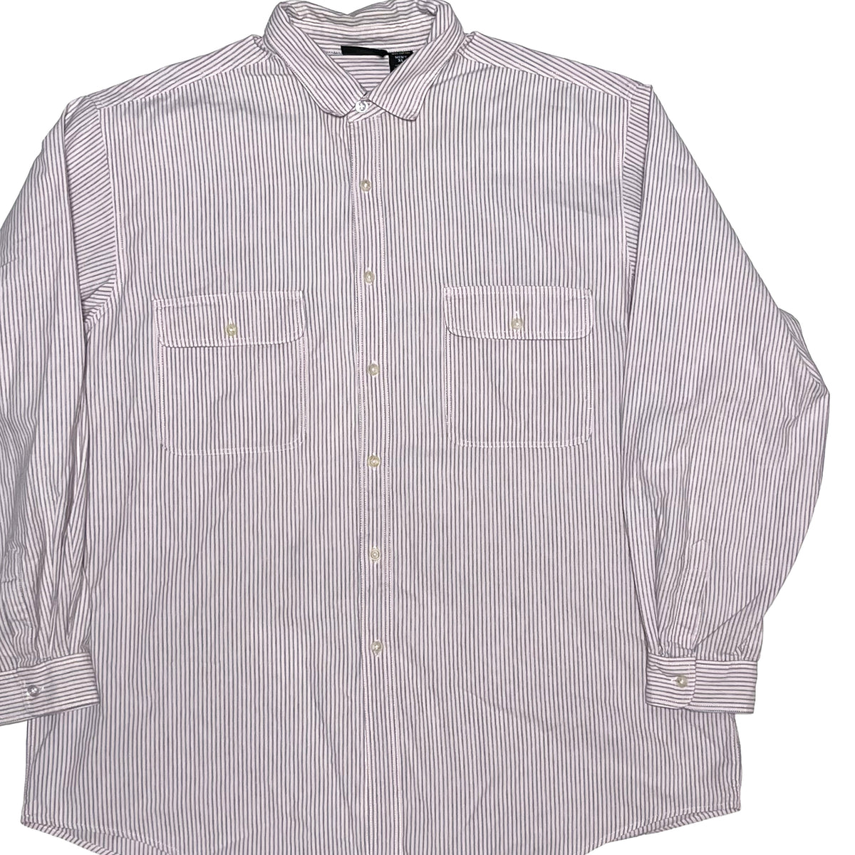 90's Patagonia Stripe L/S コットン SH Size (XL)