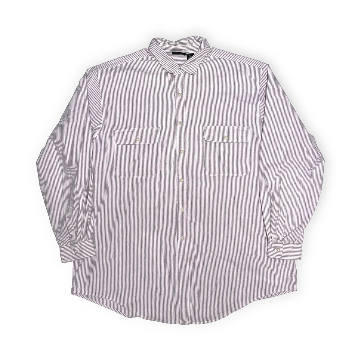 90's Patagonia Stripe L/S コットン SH Size (XL)
