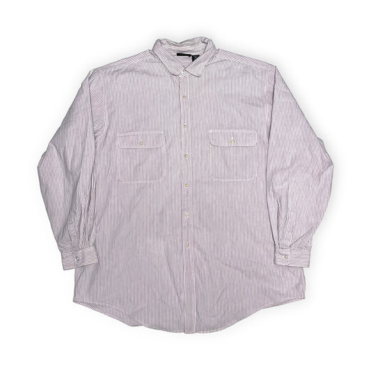 90's Patagonia Stripe L/S コットン SH Size (XL)