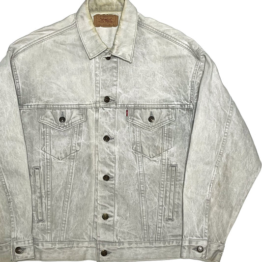 80's〜 Levi's 70507 Acid Gray Denim JKT Size (L)