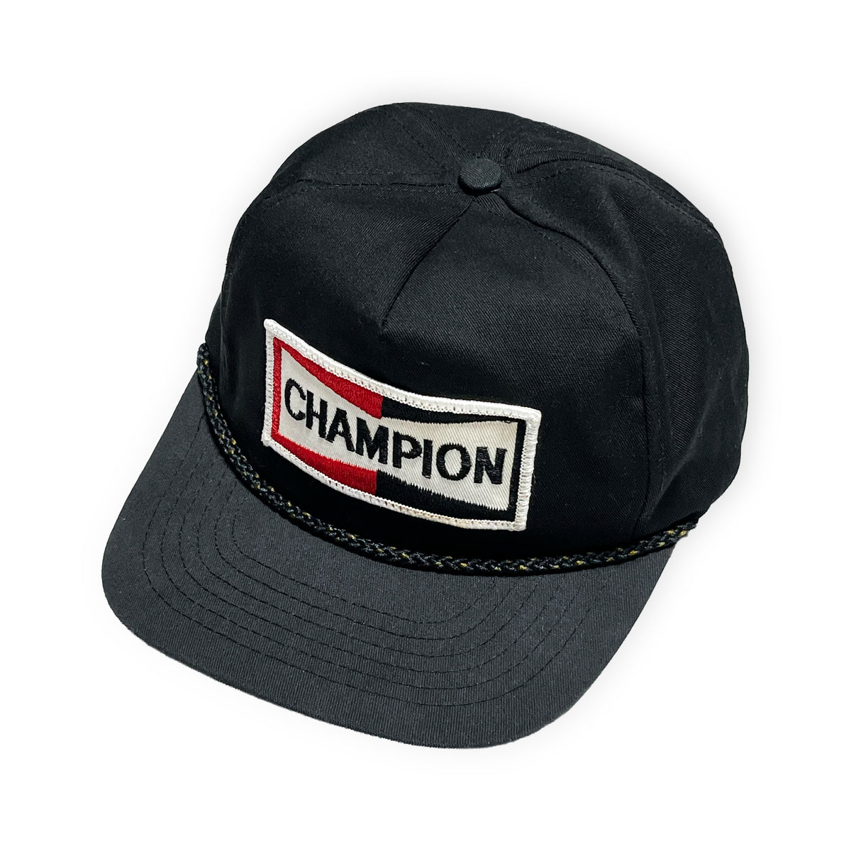 80's〜 CHAMPION Cap スナップバック Size (ONE SIZE FITS ALL) レア！