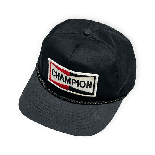 80's〜 CHAMPION Cap スナップバック Size (ONE SIZE FITS ALL) レア！