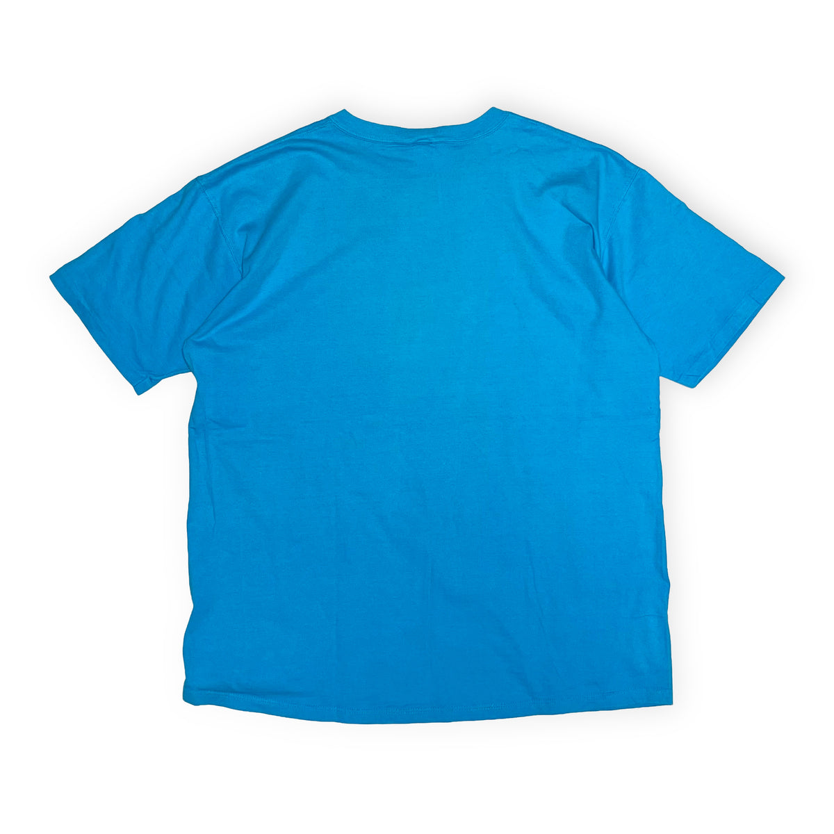 90's Russell Blank T ターコイズ Size (XL) レアカラー！