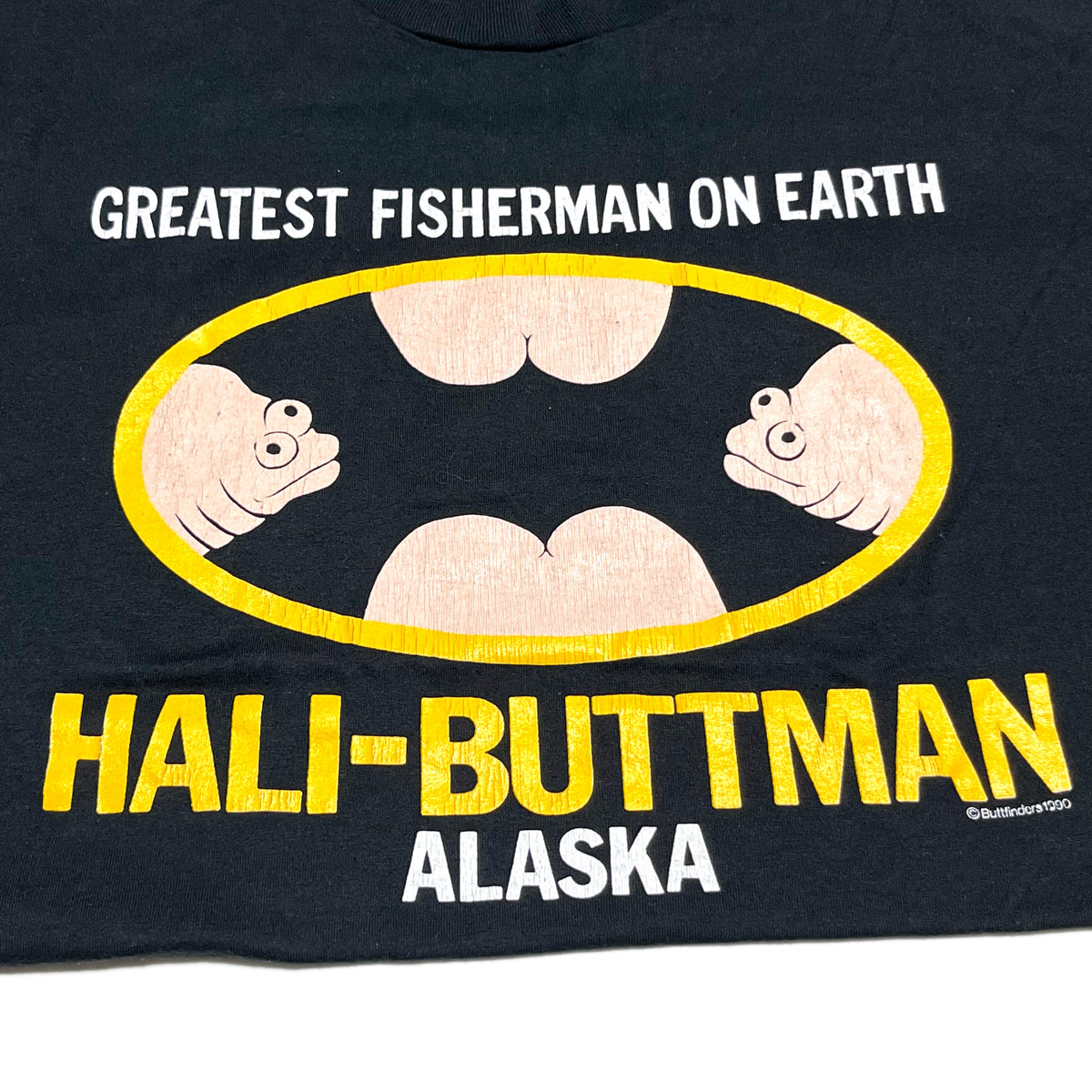 90's JERZEES Batman Parody "HALI-BUTTMAN" T Size (XL)