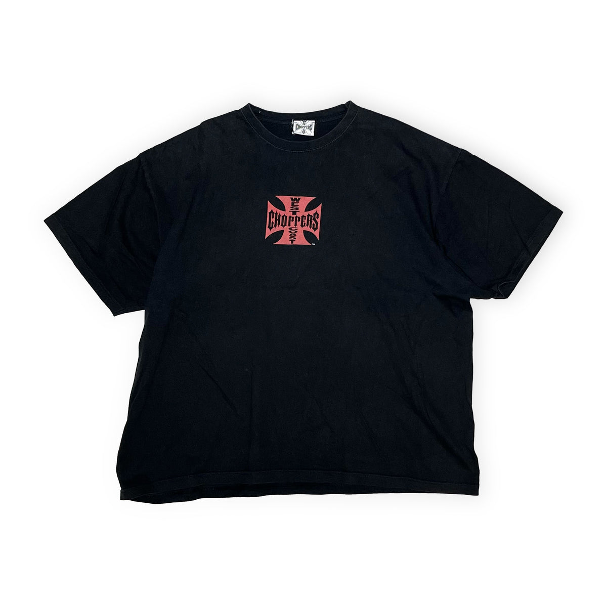 00's West Coast Choppers T "Iron Cross" Size (XL-XXL)位