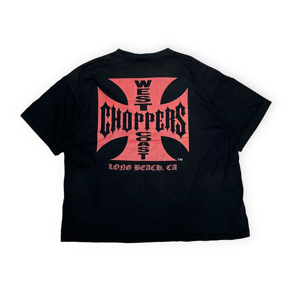 00's West Coast Choppers T "Iron Cross" Size (XL-XXL)位