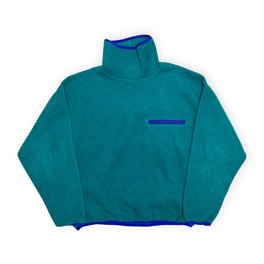 80's〜 Eddie Bauer Fleece Turtle Neck Size (L) アメリカ製 レア！