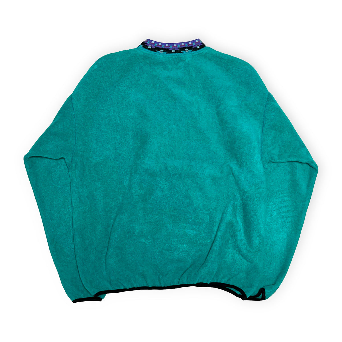 90's Columbia Fleece Geometric Trim Crew Size (XL) アメリカ製