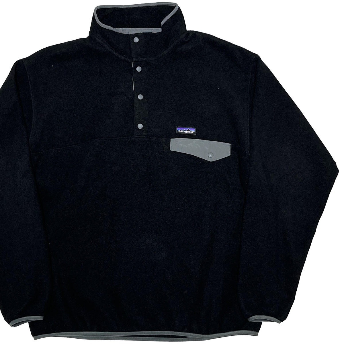 21's Patagonia Fleece Snap T Black Size (XL)