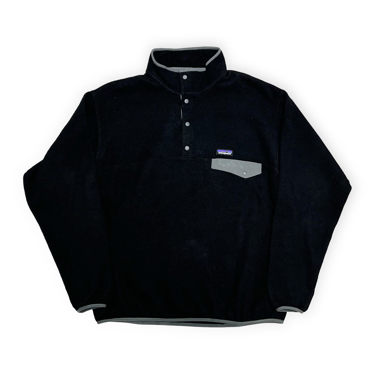 21's Patagonia Fleece Snap T Black Size (XL)