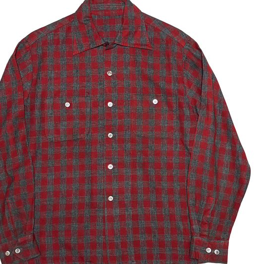 60's〜 Unknown Wool SH 好配色パターン Size (L)位