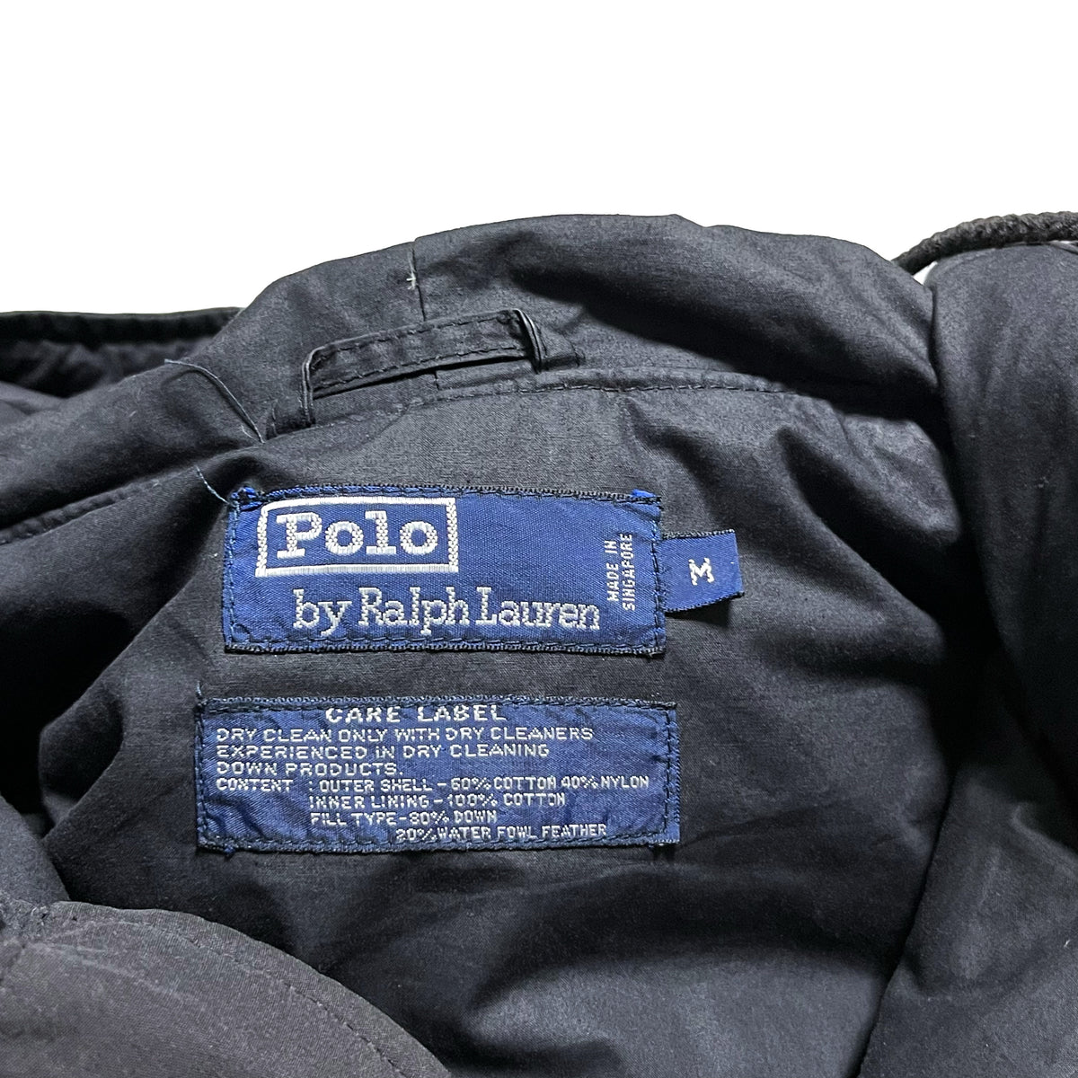 Ralph Lauren DOWN JKT ブラック Size (M)