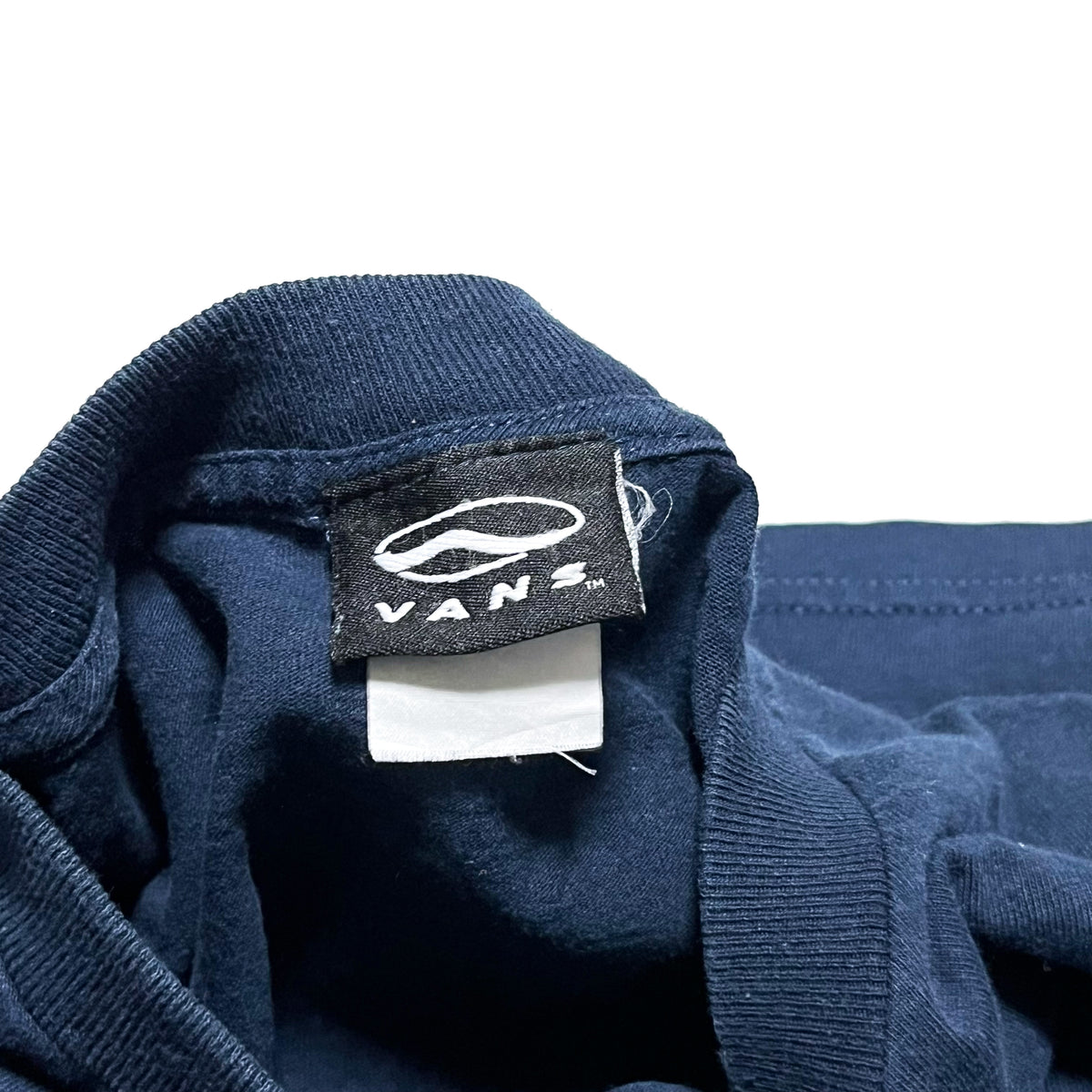 90's〜 VANS L/S T 両袖プリント ネイビー Size (L)位