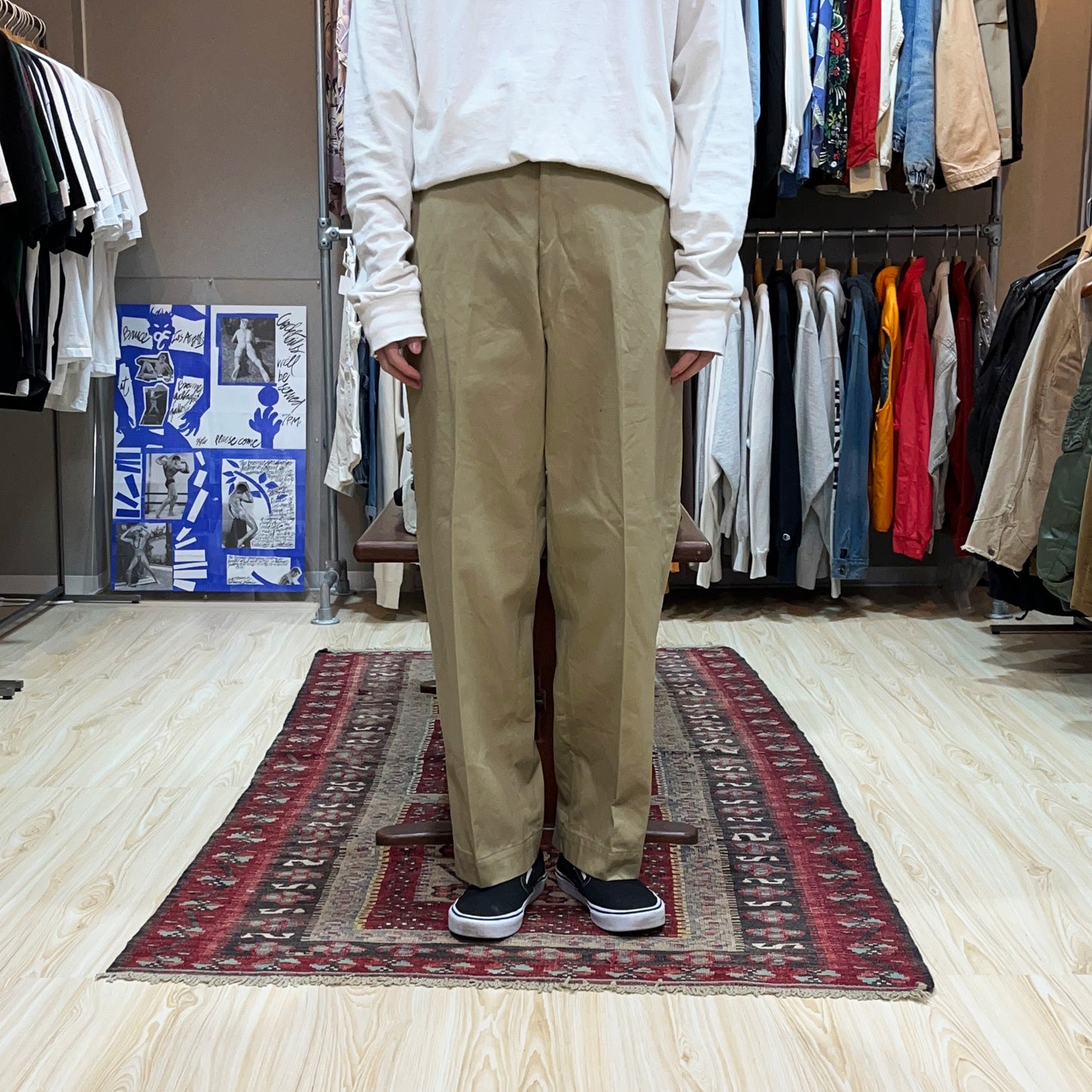 80's L.L.Bean "Dickies OEM" PT Size (W33 L30)位