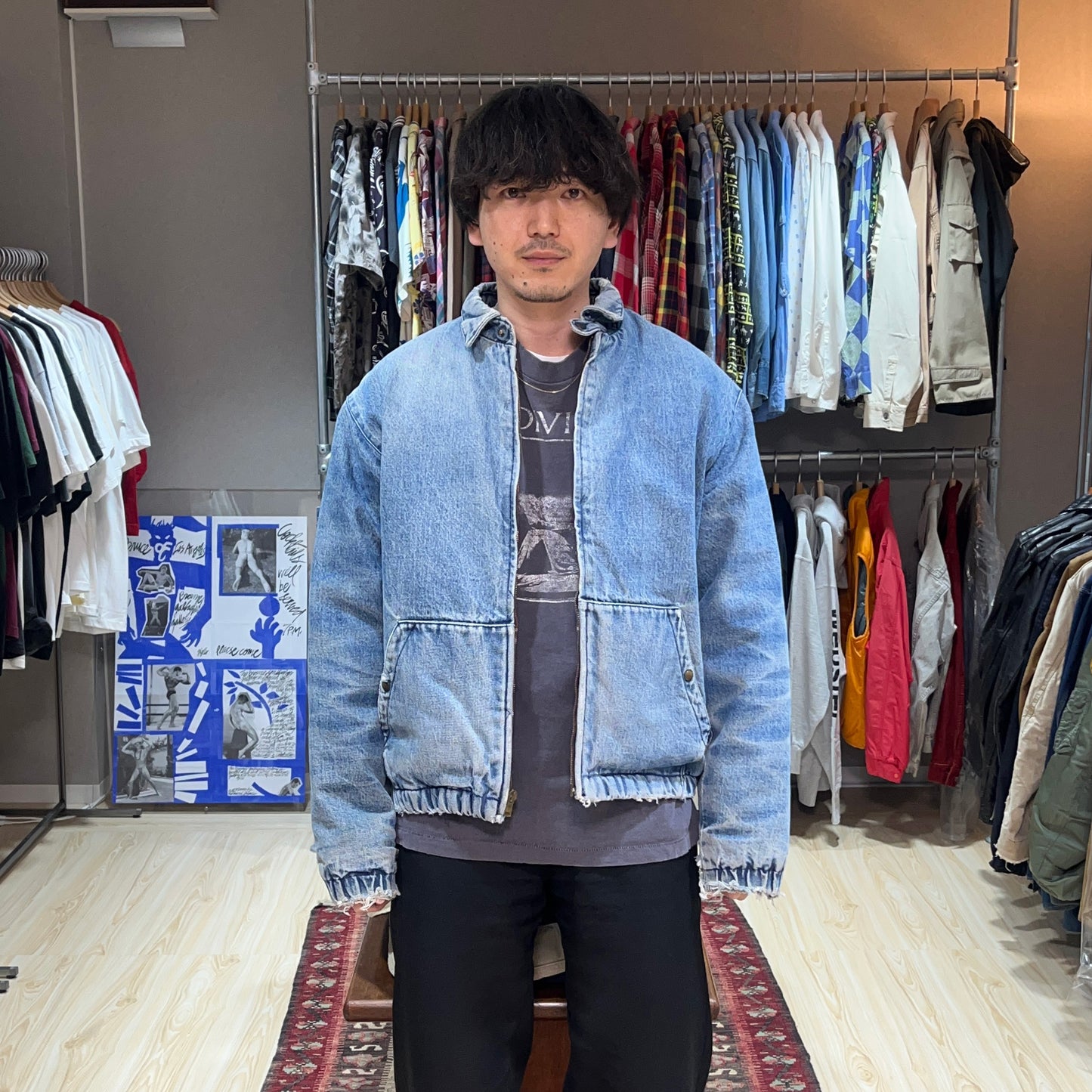 90's Ralph Lauren Denim Swing Top ポニーマーク無し！ Size (M)