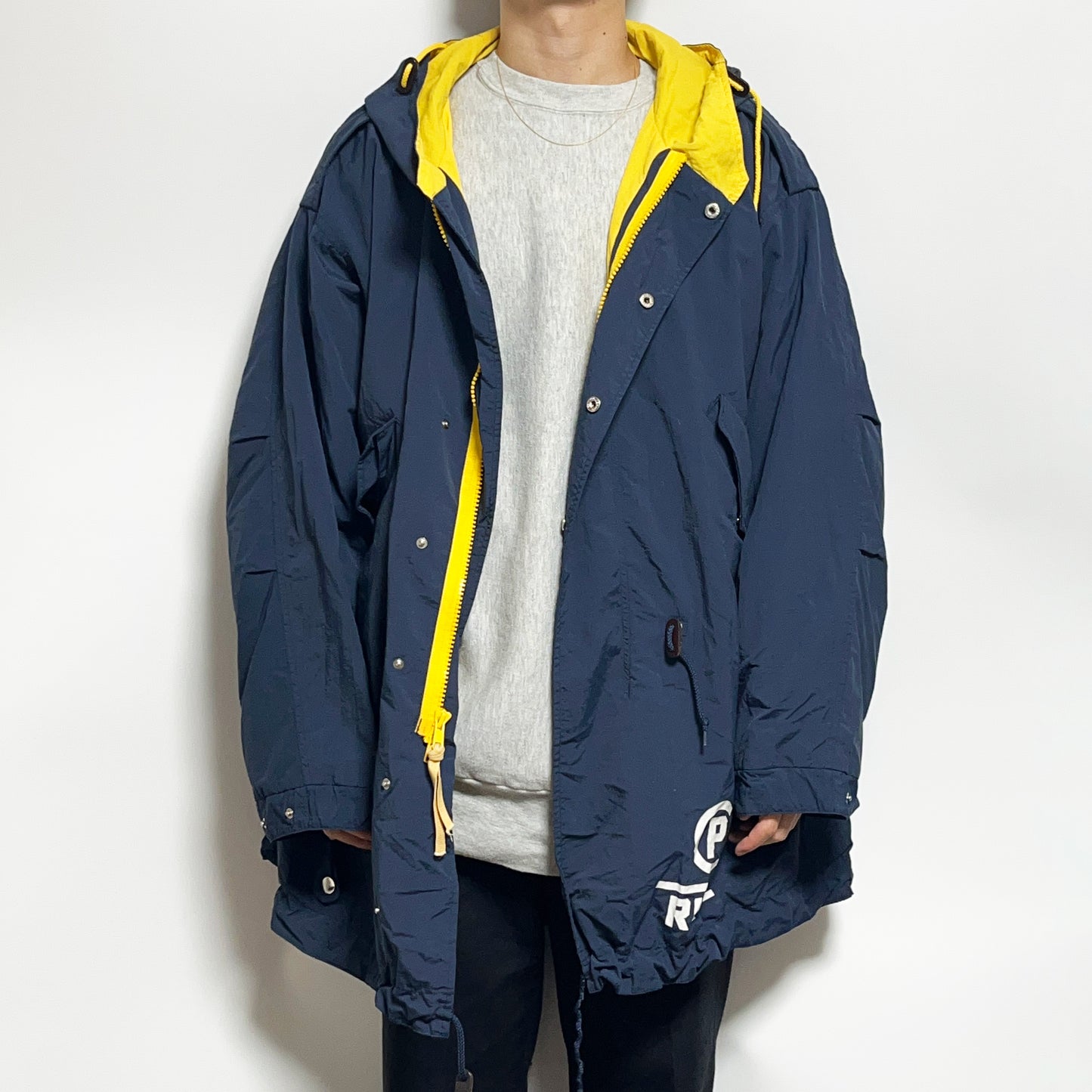 90's Ralph Lauren "92" Nylon Mods Parka ネイビー Size (L)