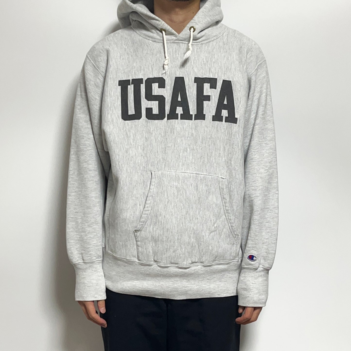 90's Champion R/W Parka "USAFA" Size (L) レア！