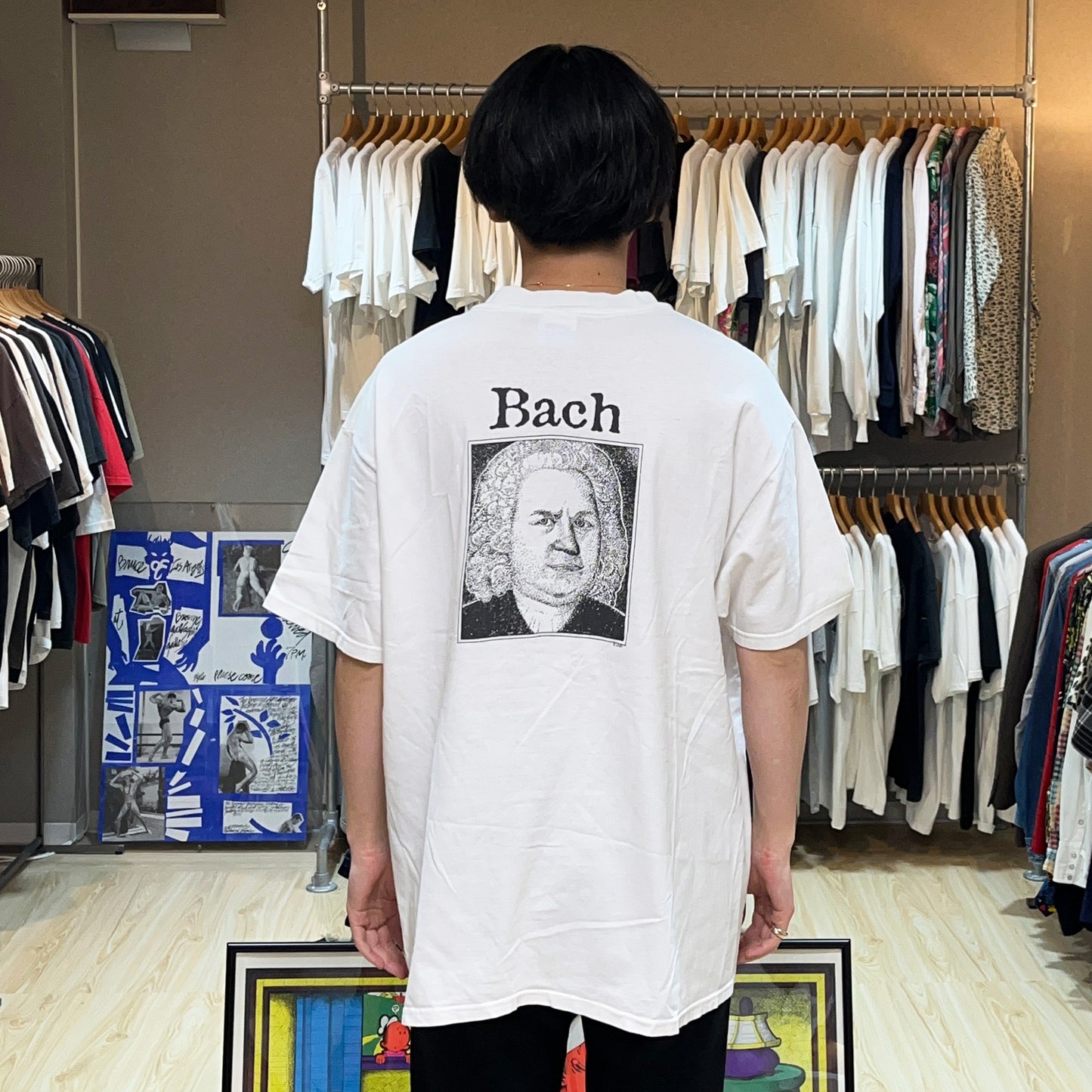 90's Hanes FRONT Bach T Size (XL)