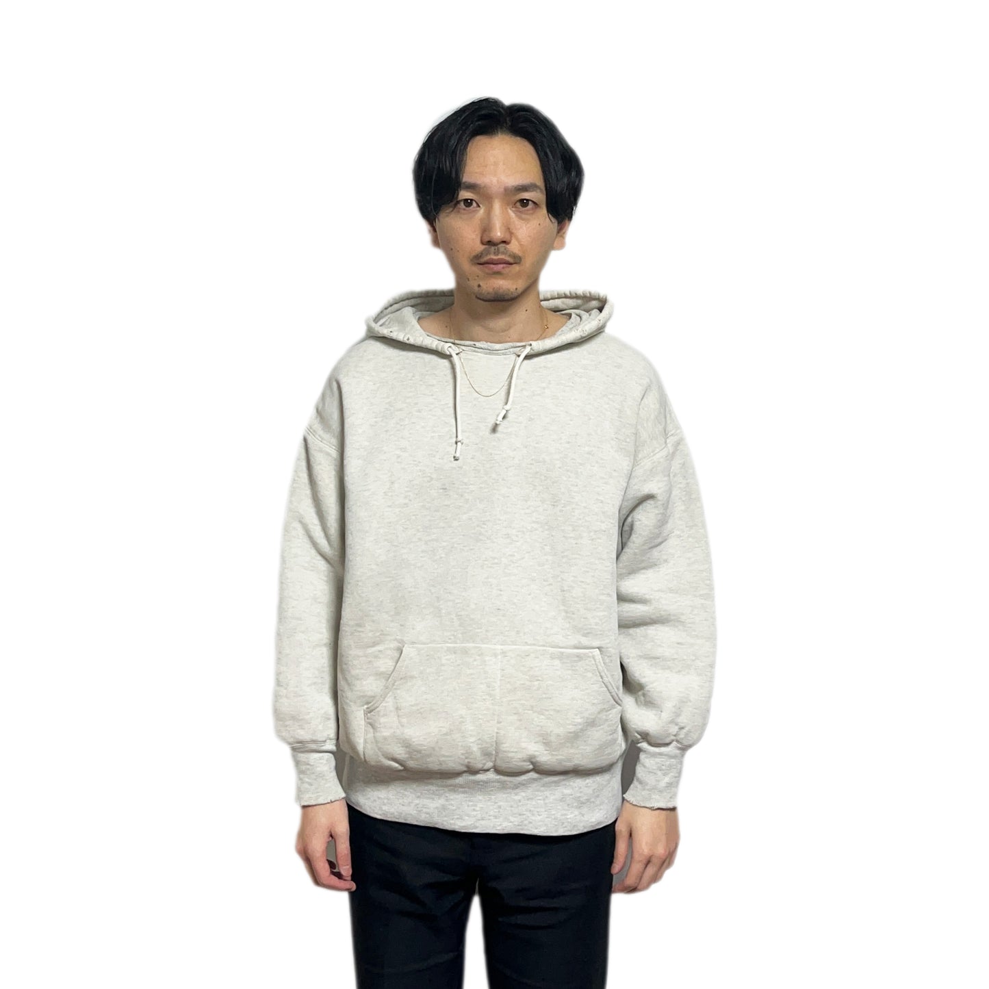 50's〜 Champion W-Face After Hoodie 完全無地 Size (L-XL)位 スペシャル！