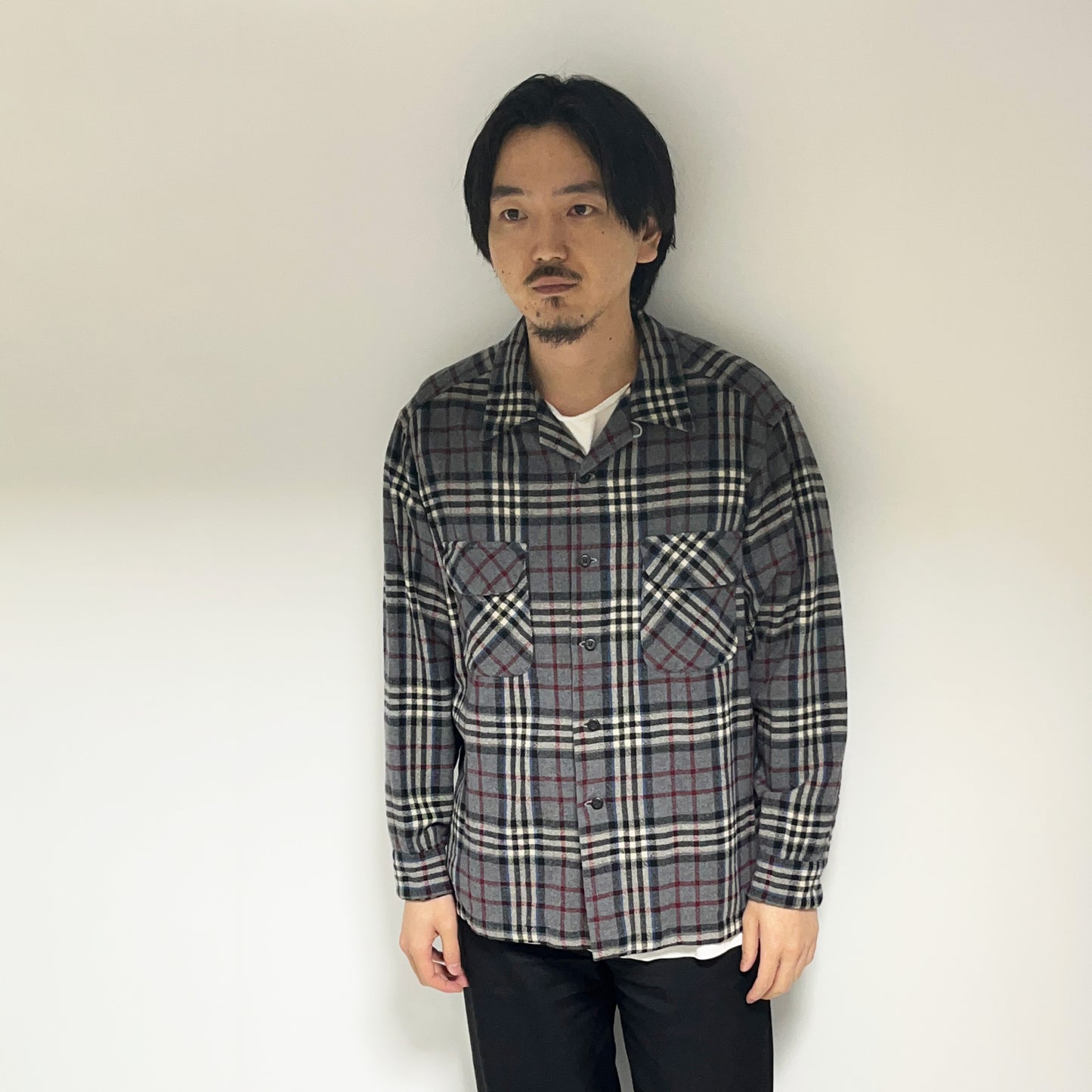 70's Pendolton Wool Check SH Size (XL)