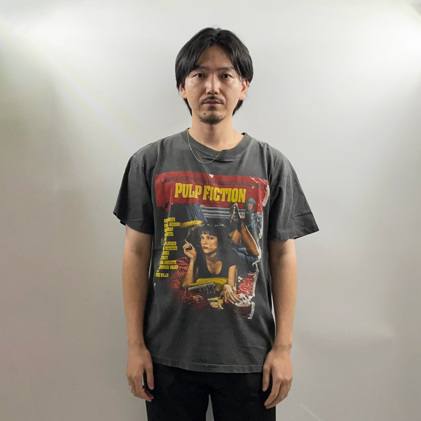 90's Winter Land Pulp Fiction T Size (L)