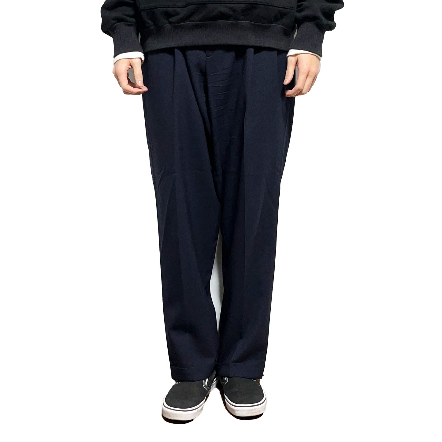 90's Land's End Wool Slacks Size (W35 L31)位 アメリカ製