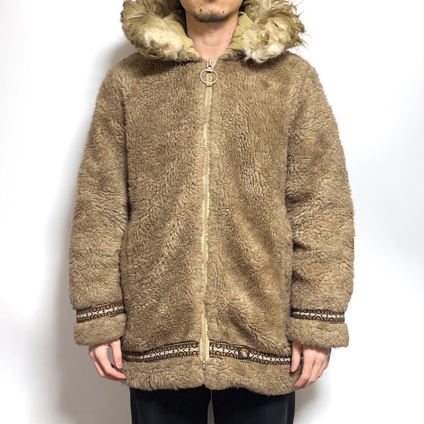 70's Hansa-Branta by STERNS エスキモー JKT グースダウン Size (LADIES L)