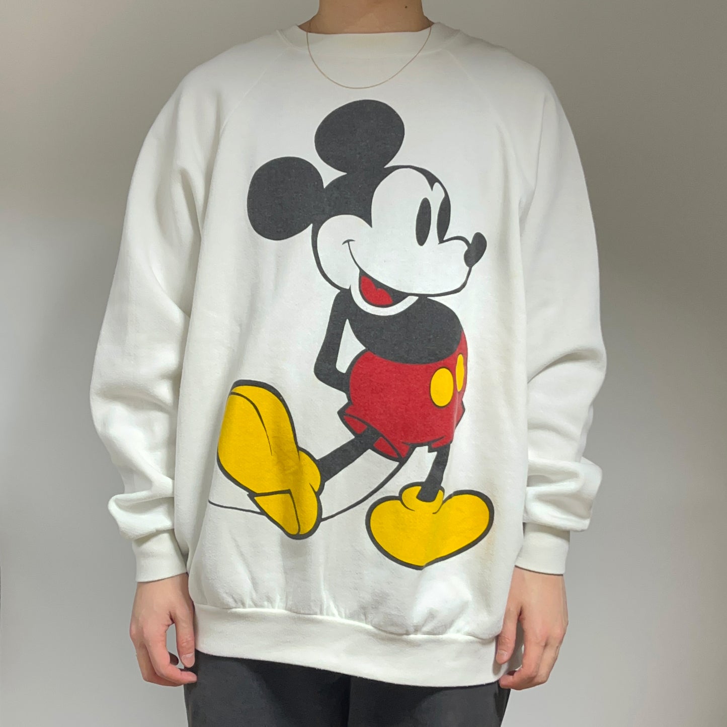 90's Disney Mickey Sweat Size (XXXX-L)