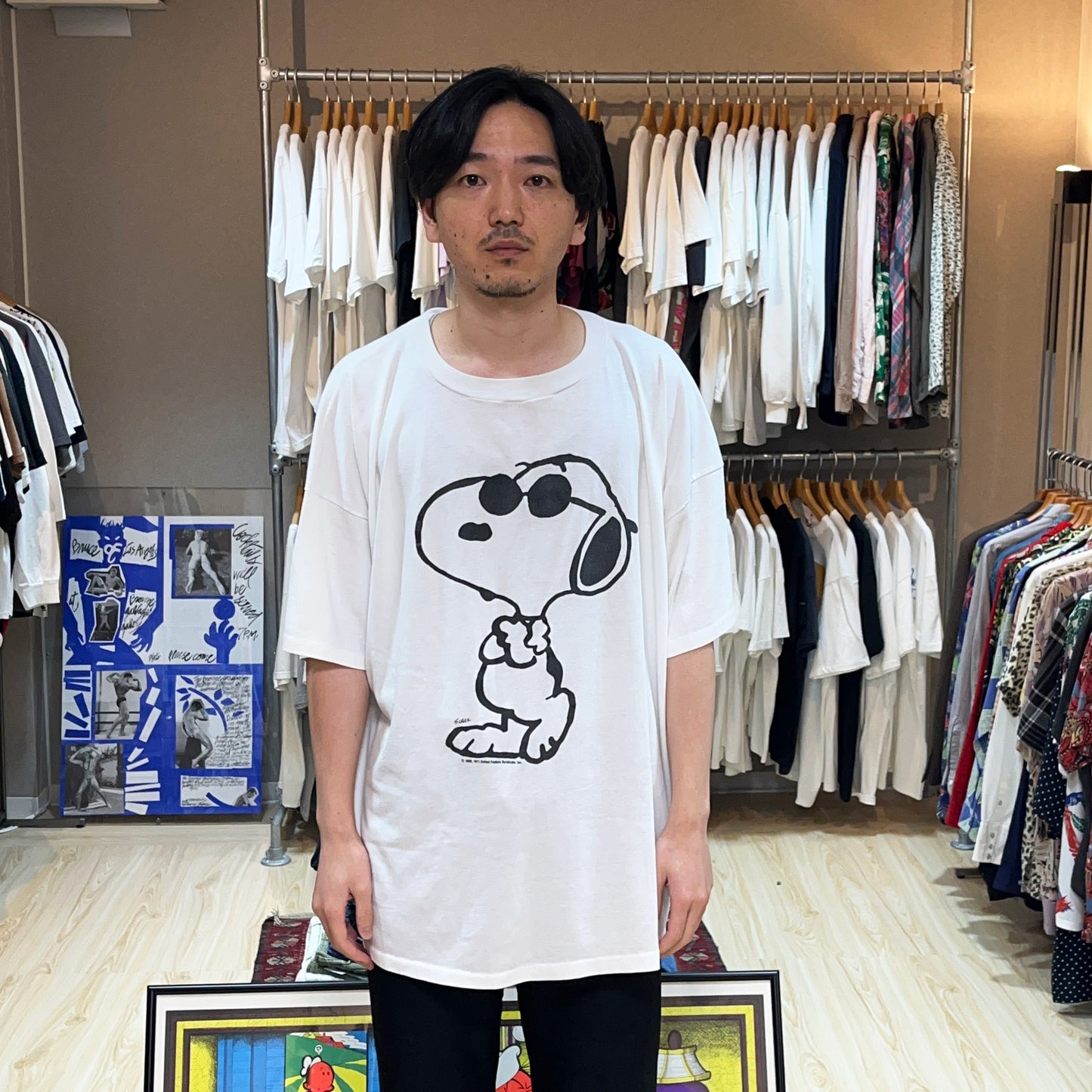 90's UnKnown Snoopy Joe Cool T Size (XL)位