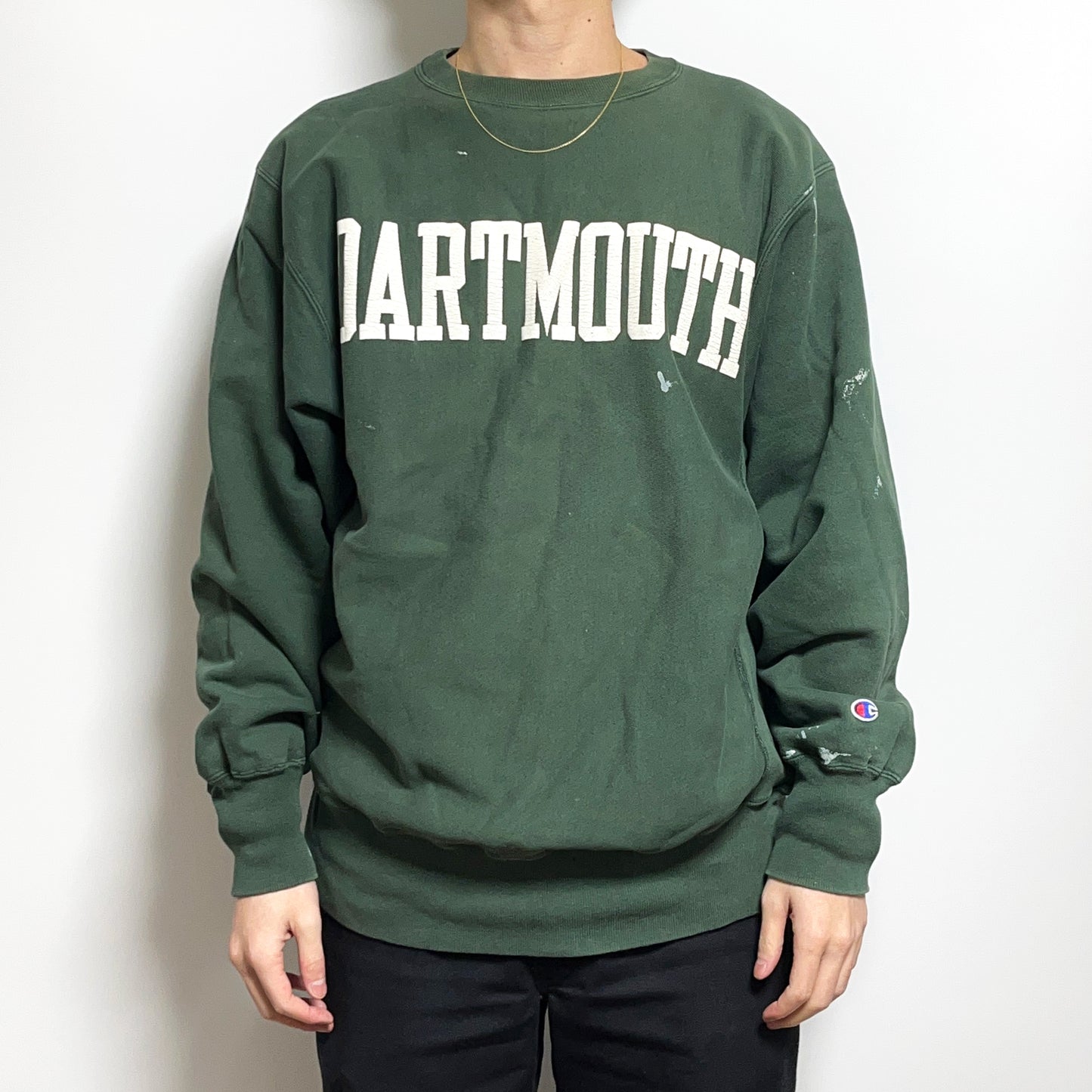 90's〜 Champion R/W "DARTMOUTH" 両面プリント Size (XL) メキシコ製