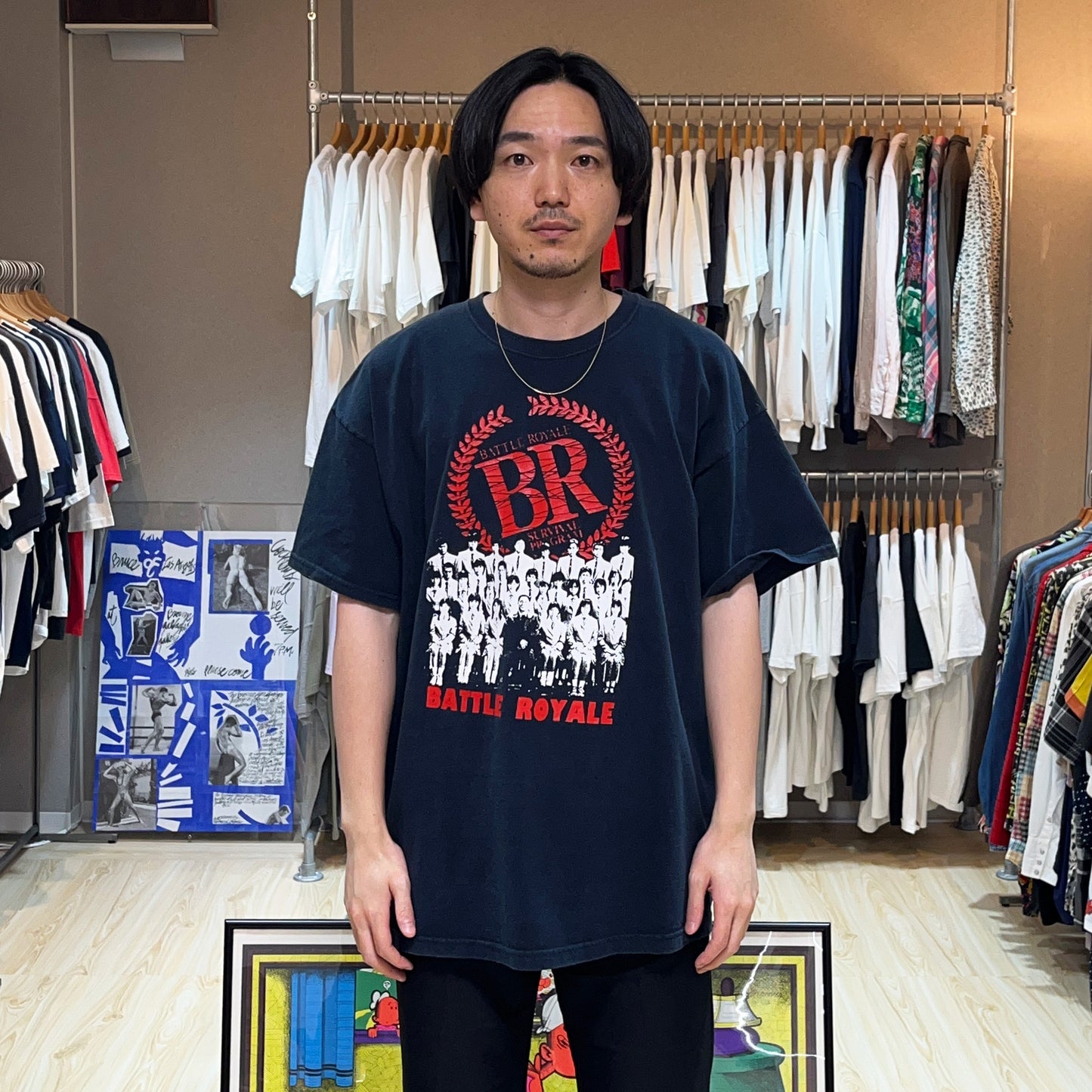 00's FRUIT OF THE LOOM Battle Royale T Size (2XL) スペシャル！