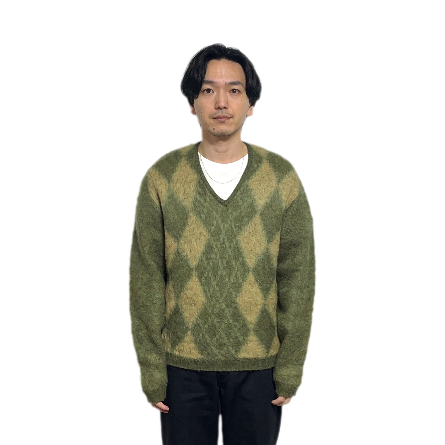 70's〜 PURITAN V-Neck Sweater Size (L)位