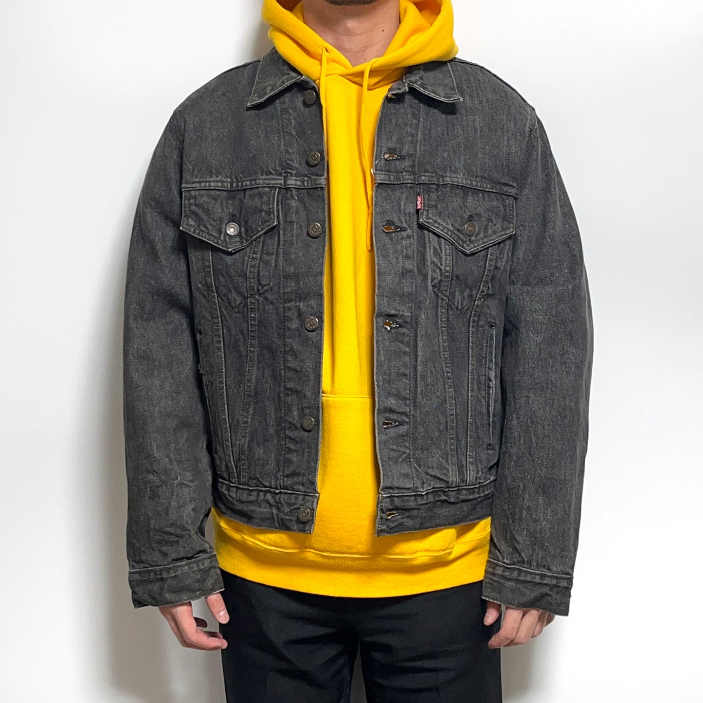 80's Levi's 70506 Black Denim JKT Size (44R)