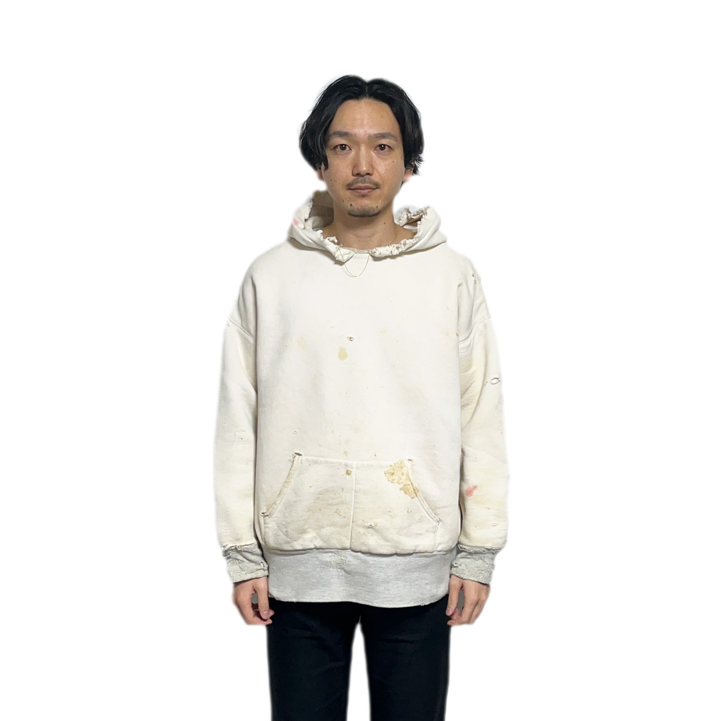 50's〜 Champion After Hoodie 3段染み込み Size (XL)位 スペシャル！