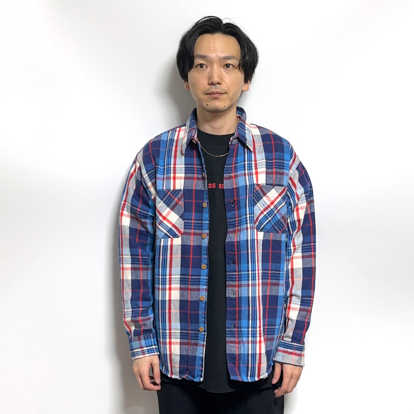80's BIG MAC Nel SH 好配色チェック Size (L) ビッグサイズ！
